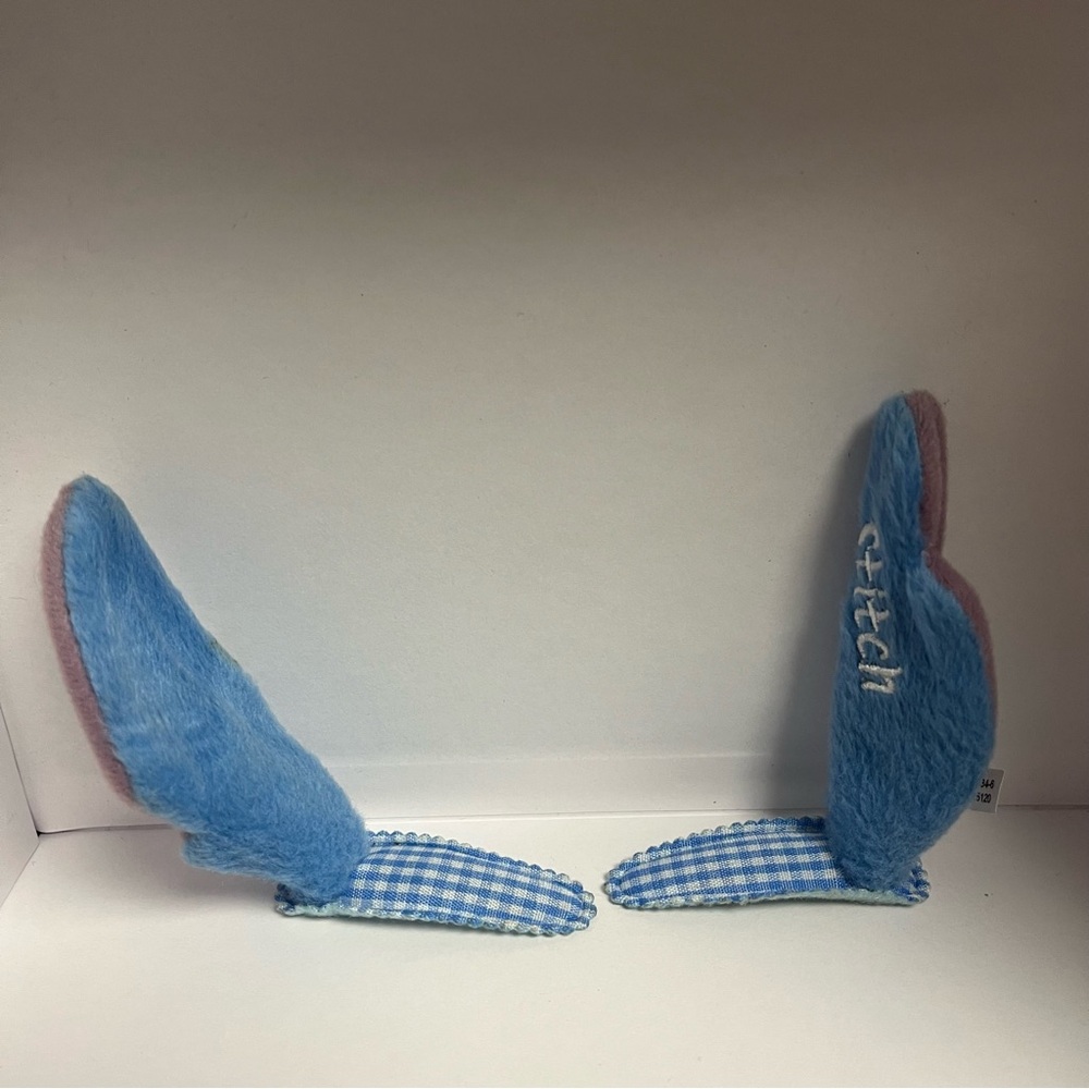 SOLD Set of 2 STITCH Ear Hair Clips Tokyo Disneyland TDR Blue Disney Store Japan - Picture 1 of 13